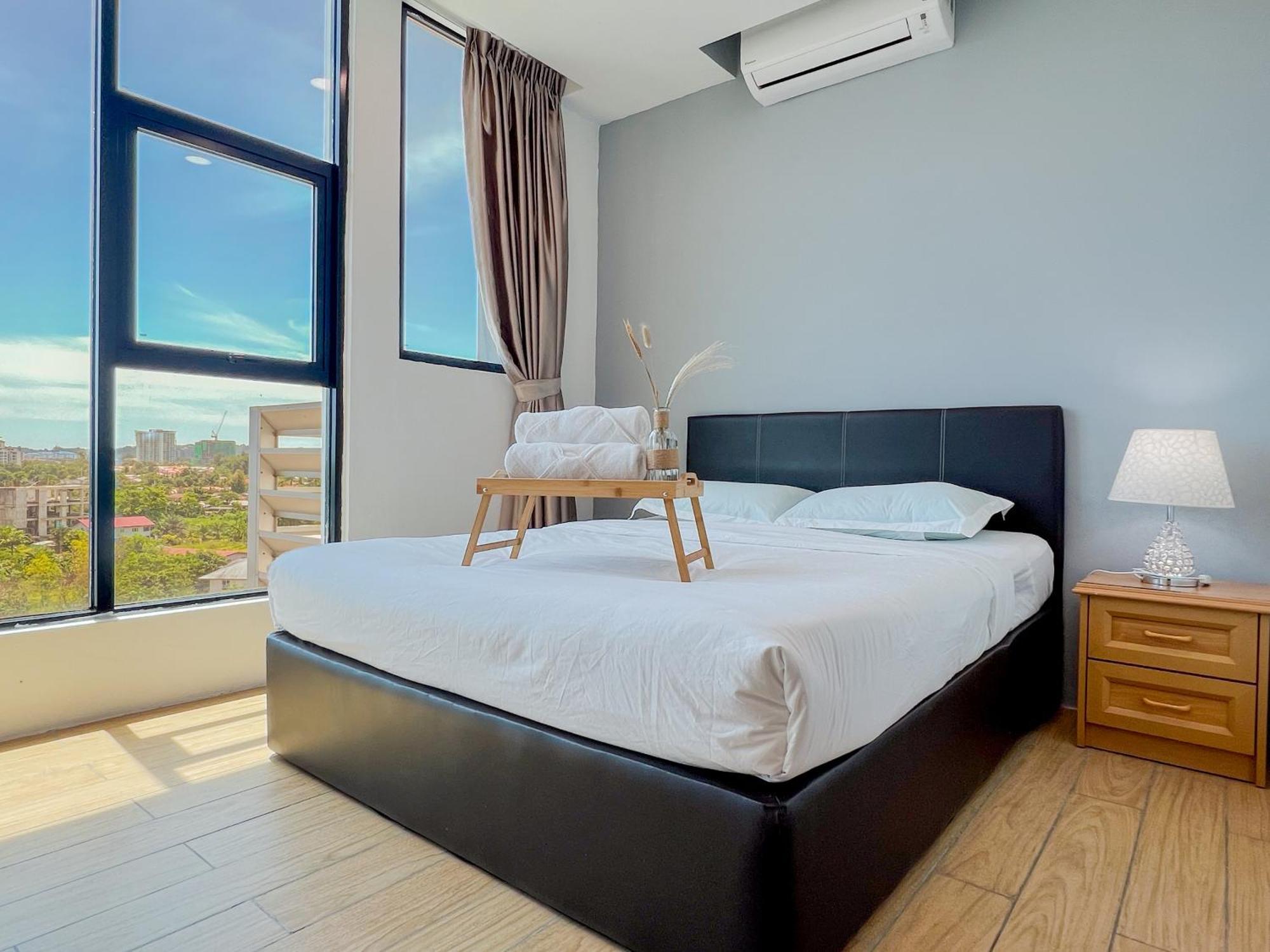 Hush Inn At Itcc Manhattan Suites 亞庇 外观 照片