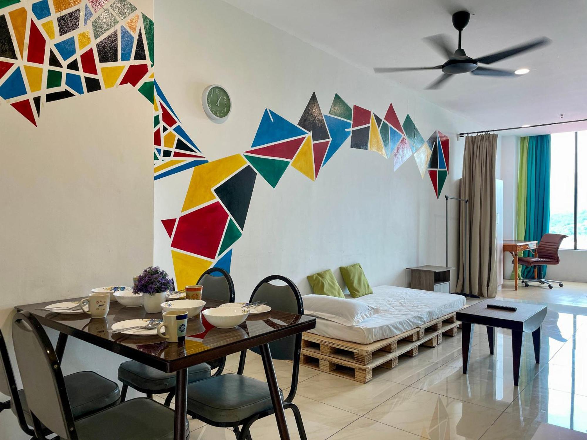 Hush Inn At Itcc Manhattan Suites 亞庇 外观 照片